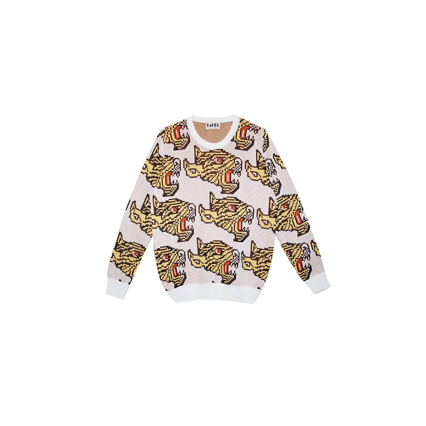 white jaguar sweater - p a p e l ( de punt☻ )®